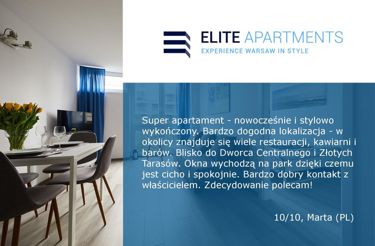 Elite Blu Apartment Варшава Экстерьер фото